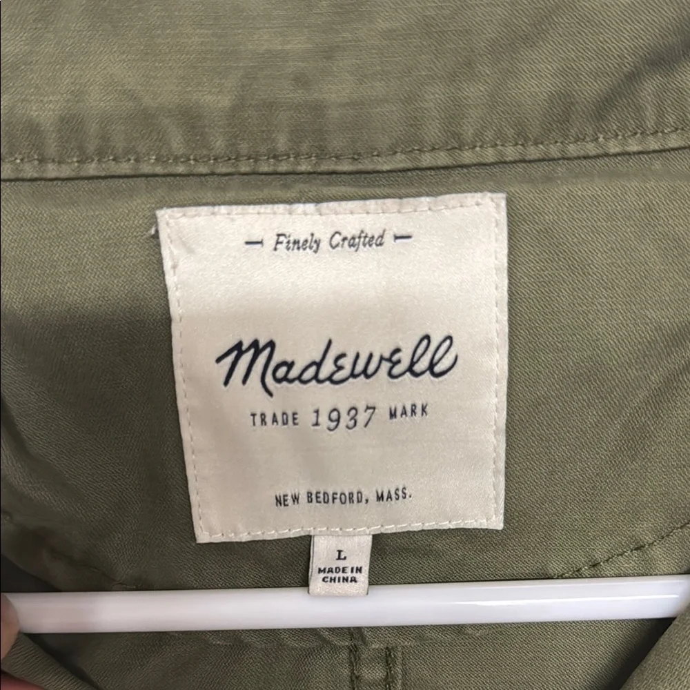 Madewell Green Utility Jacket - Picture 2 of 5